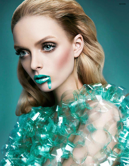 Blue Green Lipstick